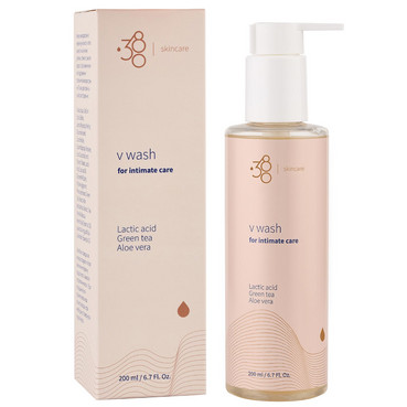 гель для інтимної гігієни з молочною кислотою 380 skincare v wash for intimate care фото