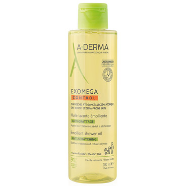 Exomega Control Олія очищаюча для атопічної та сухої шкіри A-Derma Exomega Control Emollient Cleansing Oil фото