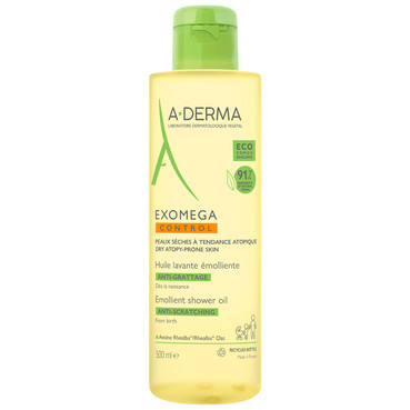 Exomega Control Олія очищаюча для атопічної та сухої шкіри A-Derma Exomega Control Emollient Cleansing Oil фото