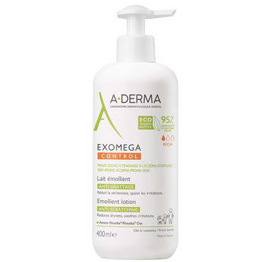 Exomega Control Молочко пом'якшувальне A-Derma Exomega Control Emollient Milk фото