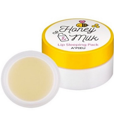 Honey & Milk Маска молочно-медова нічна для губ  фото