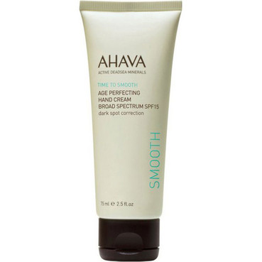 Антивіковий крем для рук Ahava Age Perfecting Hand Cream SPF 15 фото