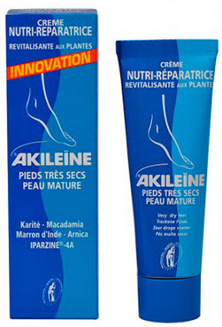 Регенеруючий крем для стоп Akileine Nutri-Repair Cream Mature Skin фото