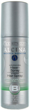 Лак природной фиксации неаэрозольный Alcina B Schutzendes Haar-Spray фото