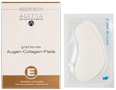 Колагенові серветки для повік Alcina Collagen Eye Wipes фото