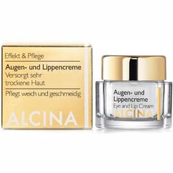 Антивозрастной крем для век и губ Alcina E Eye and Lip Cream фото