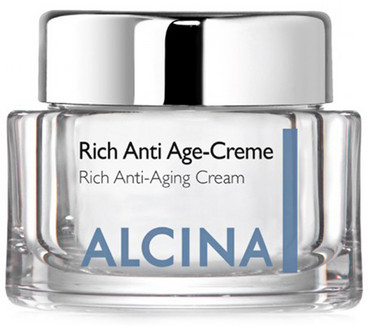 Поживний антивіковий крем для обличчя Alcina Rich Anti Age-Creme фото