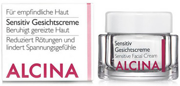 Крем для чутливої шкіри обличчя Alcina S Sensitive Facial Cream фото