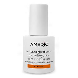 Ежедневная солнцезащитная сыворотка с SPF 50 Amedic Celular Daily Protection Serum SPF 50 UVA/UPF фото