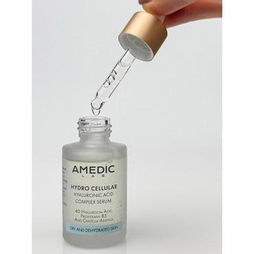 комплексна сироватка з 4-ма гіалуроновими кислотами amedic hydro cellular hyaluronic acid complex serum фото