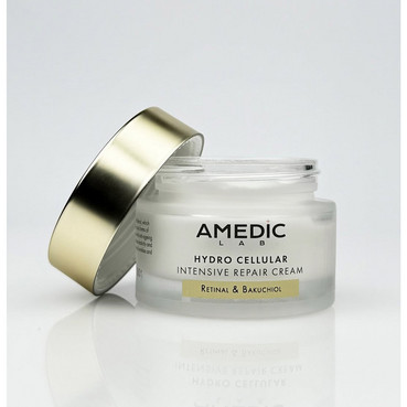 інтенсивний відновлюючий крем з ретинолом і бакучіолом amedic hydro cellular intensive repair cream фото