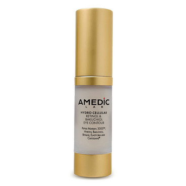 Крем навколо очей проти зморшок з ретинолом і бакучіолом Amedic Hydro Celular Retinol & Bakuchiol Eye Contour фото