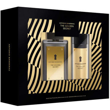 Набір для чоловіків Antonio Banderas The Golden Secret Set (edt/100ml + deo/150ml) фото