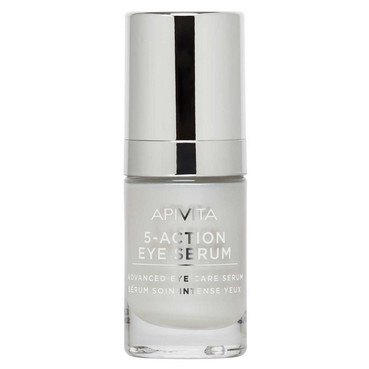 Сироватка для контуру очей 5 в 1 Apivita 5 Action Intensive Care Eye Serum фото