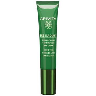 BEE RADIANT Крем для шкіри навколо очей для захисту від ознак старіння та слідів втоми (УЦІНКА) Apivita Bee Radiant Signs Of Aging & Anti-Fatigue Eye Cream фото