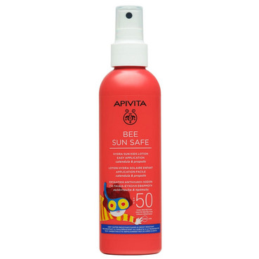 Сонцезахисний лосьйон для дітей з SPF50 Apivita Bee Sun Safe Kids Spray SPF50 фото