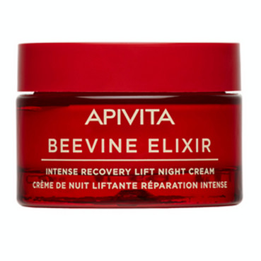 Ночной интенсивный крем-лифтинг БИВАЙН ЭЛИКСИР для восстановления кожи Apivita Beevine Elixir Intense Recovery Lift Night Cream фото