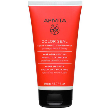 Кондиціонер ЗАХИСТ КОЛЬОРУ з протеїнами кіноа та медом Apivita Color Protect Conditioner For Colored Hair With Quinoa Proteins & Honey фото