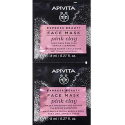 Маска для обличчя М&sq;ЯКЕ ОЧИЩЕННЯ з рожевою глиною (УЦІНКА) Apivita Express Beauty Gentle Cleansing Face Mask With Pink Clay фото