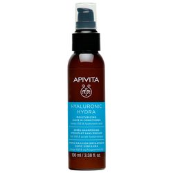 Кондиціонер ЗВОЛОЖУЮЧИЙ незмивний з гіалуроновою Apivita Hyaluronic Hydra Moisturizing Leave in Conditioner фото