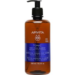 Шампунь чоловічий ТОНІЗУЮЧИЙ з обліпихою та розмарином Apivita Men&sq;s Tonic Shampoo With Hippophae TC And Rosemary фото