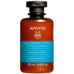 Шампунь ЗВОЛОЖУЮЧИЙ з гіалуроновою кислотою Apivita Moisturizing Shampoo With Hyaluronic Hydra фото