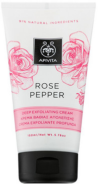 Фото Интенсивно отшелушивающий крем Apivita Rose Pepper Deep Exfoliating Cream