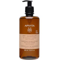 Шампунь проти сухої лупи з селерою і прополісом (УЦІНКА) Apivita Shampoo For Dry Dandruff With Celery Propolis фото