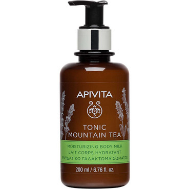 Молочко для тела ТОНИЗИРУЮЩИЙ ГОРНЫЙ ЧАЙ увлажняющее (УЦЕНКА) Apivita Tonic Mountain Tea Moisturizing Body Milk фото