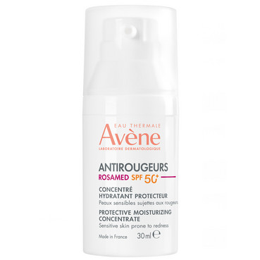 Концентрат АНТИРУЖЕР SPF50+ захисний зволожуючий Avene Antirougeurs Rosamed Protective Moisturizing Concentrate SPF50+ фото