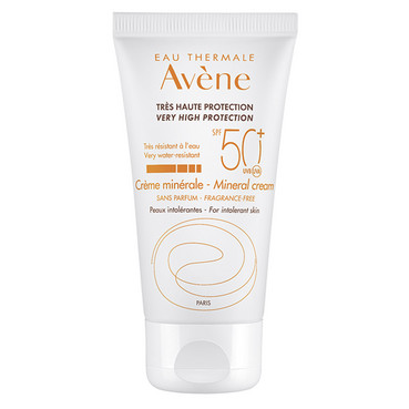 Сонцезахисний крем мінеральний SPF50+ Avene Solaires Mineral Cream SPF 50+ фото