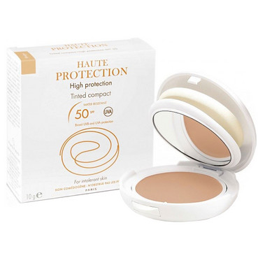 Солнцезащитная компактная крем-пудра SPF 50+ Avene Solaires Tinted Compact SPF 50+ фото