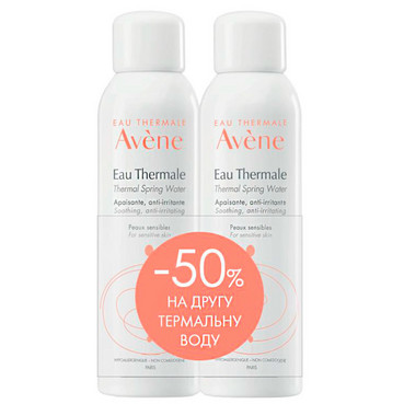 Набор термальной воды Avene Thermal Water Duo (water/2*150ml) фото