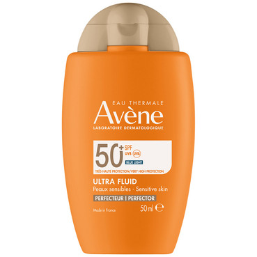 Сонцезахисний ультра-флюїд Perfector Nude SPF 50+ Avene Ultra Fluid Perfector Nude 1 Second Control SPF 50+ фото