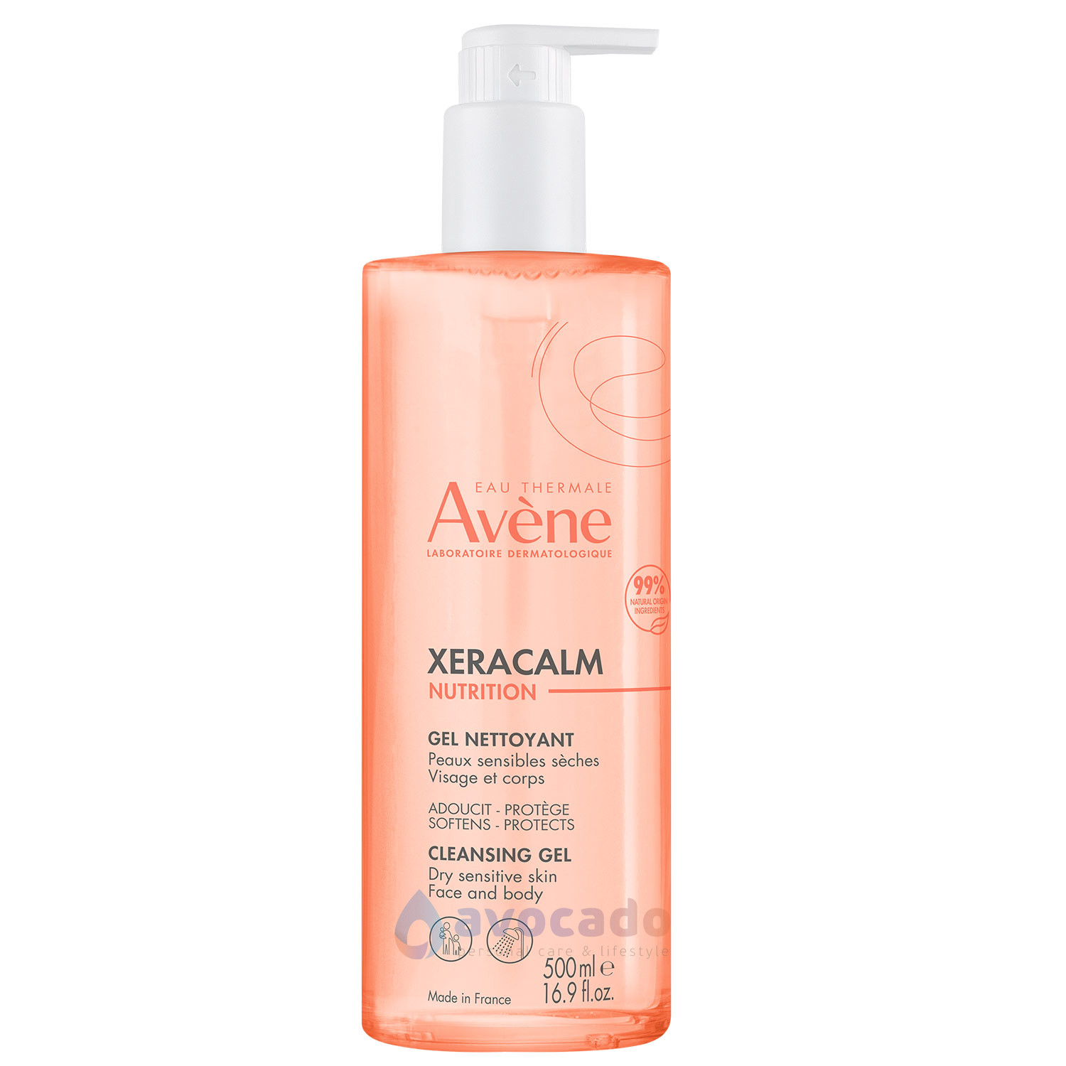КсераКалм Нутришн Очищающий гель Avene XeraCalm Nutrition