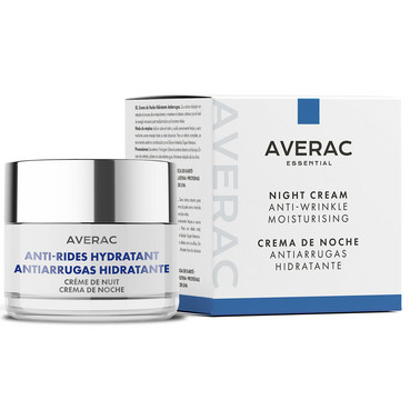 нічний зволожуючий крем проти зморшок averac essential anti-rides hydrating night cream фото
