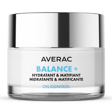 Денний зволожуючий і матуючий крем для жирної шкіри Averac Focus Balance E+ Moisturizing & Matting Cream фото