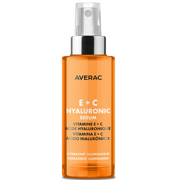 Освіжаюча гіалуронова сироватка з вітамінами E + C Averac Focus Hyaluronic Serum With Vitamins E + C фото