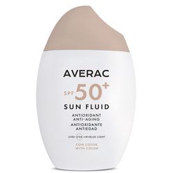 Тонирующий солнцезащитный флюид SPF50+ Averac Sun Fluid With Color Ulrtalight SPF 50+ фото