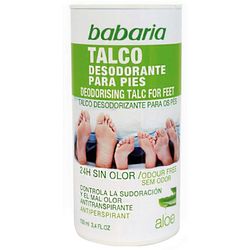 Дезодорант-тальк для ніг Babaria Aloe Vera Deodorising Talc For Feet фото