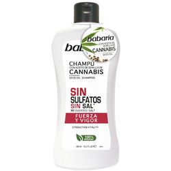 Шампунь для придания силы волосам Babaria Cannabis Seed Oil Shampoo Strength & Vitality фото