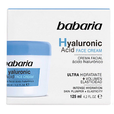 Крем для лица с гиалуроновой кислотой Babaria Face Cream With Hyaluronic Acid фото