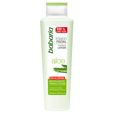 Очищаючий тоник з алоє Babaria Facial Toner Aloe Vera фото