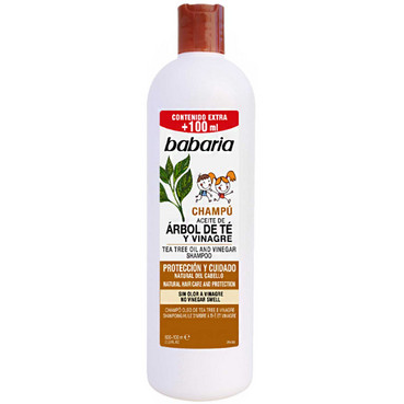 Шампунь з олією чайного дерева та оцетом Babaria Vinegar Extract And Tea Tree Oil Shampoo фото