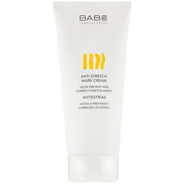 Крем від розтяжок на основі олій Babe Laboratorios Anti-Stretch Mark Cream фото
