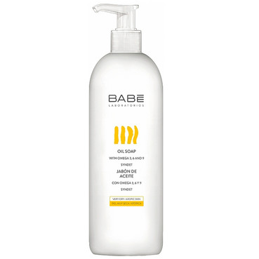 Масляне мило для сухої шкіри Babe Laboratorios Oil Soap фото
