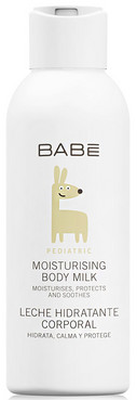 Дитяче зволожуюче молочко для тіла Babe Laboratorios Pediatric Moisturising Body Milk фото