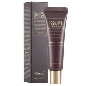 Крем для шкіри навколо очей з муцином равлики і бджолиною отрутою  фото