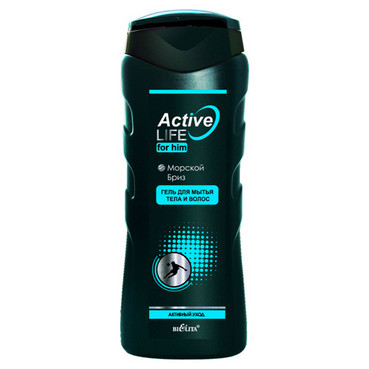 Гель для миття тіла і волосся для нього 