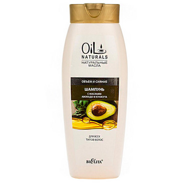Шампунь з оліями авокадо і кунжуту 